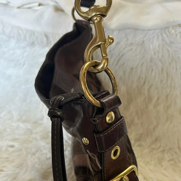 Patchwork Leather Shoulder Bag - Picture 8 of 8